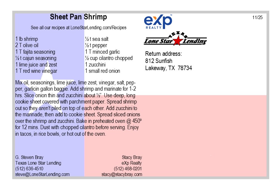 Sheet Pan Shrimp recipe